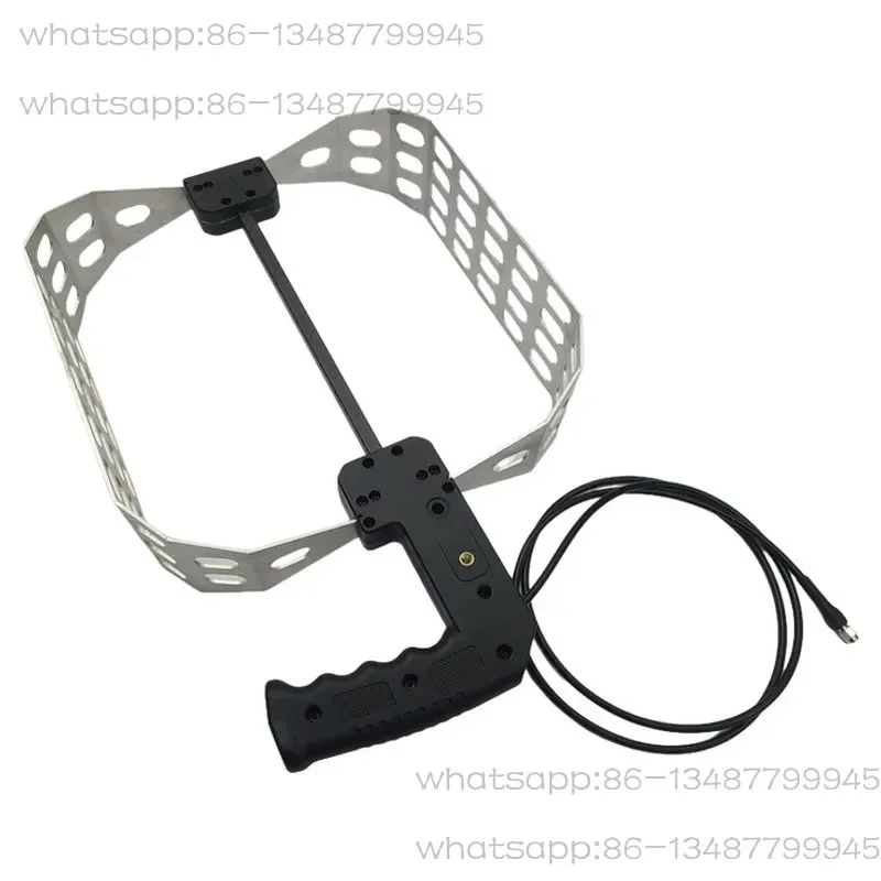 Antenne boucle VHF directionnelle KC980B 20~200 MHz pour localisation manuelle, large bande, surveillance, forme cœur