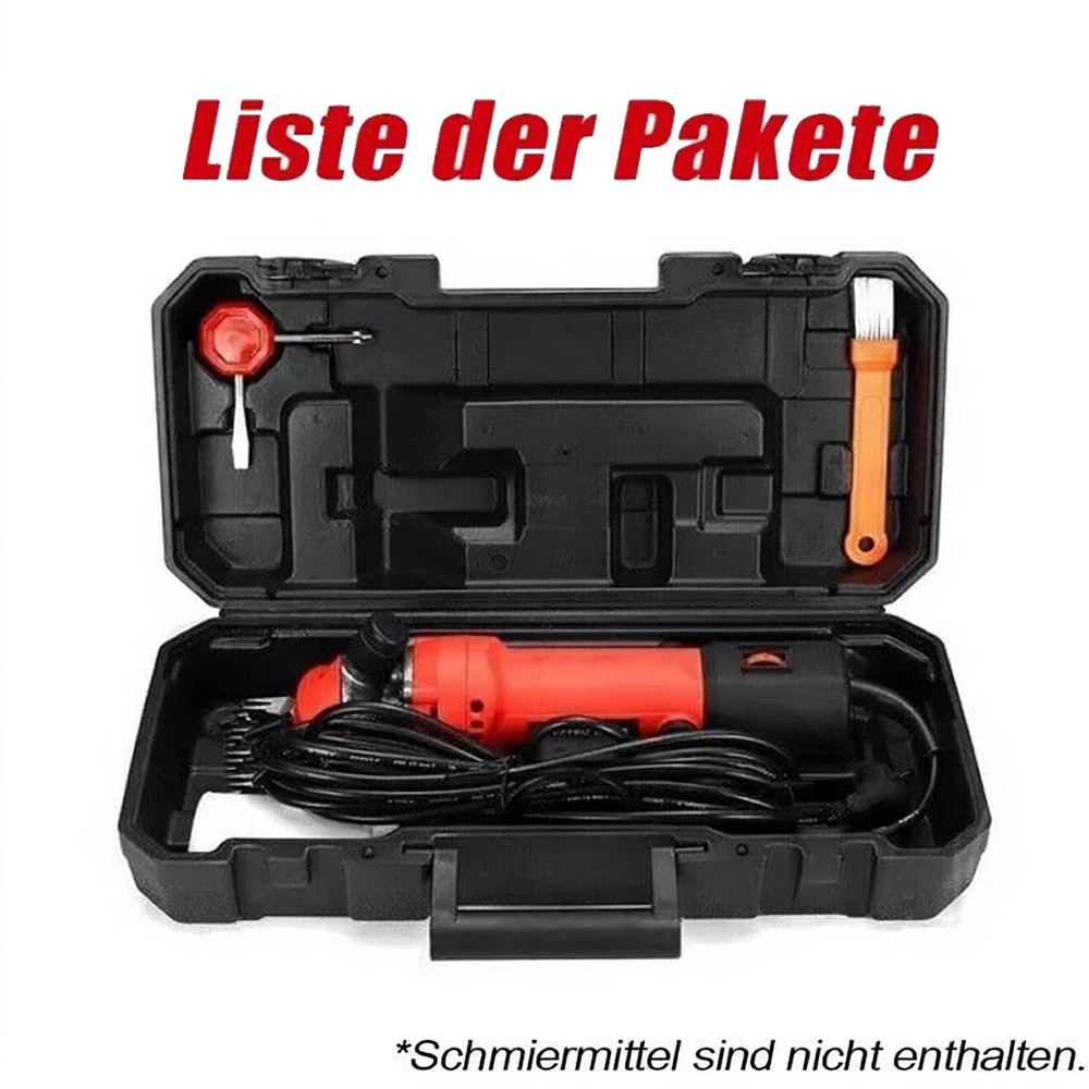 1200 واط 6 سرعة 13 الأسنان المكونات في الكهربائية الأغنام مقص شعر الحيوانات الأليفة القص عدة القص الصوف قطع الماعز الحيوانات الأليفة القص مزرعة قطع