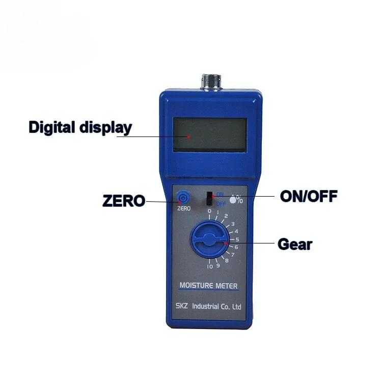 0-80% Digital Moisture Meter for Organic Farm Manure