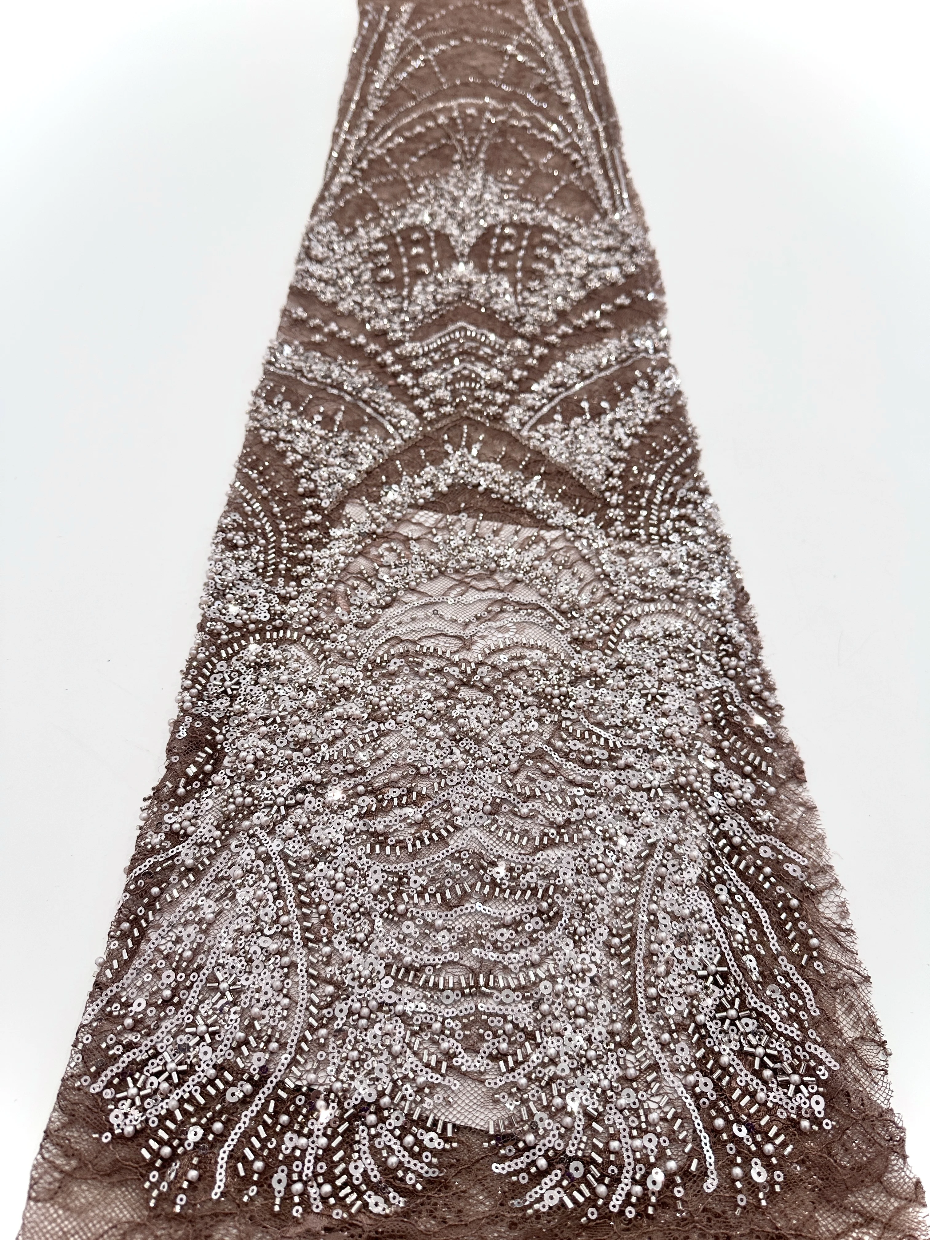 5 ياردة مطرز أقمشة الدانتيل الفرنسية تول التطريز الدانتيل عالية الجودة الأفريقي الترتر الخرز النسيج للنساء فساتين الزفاف