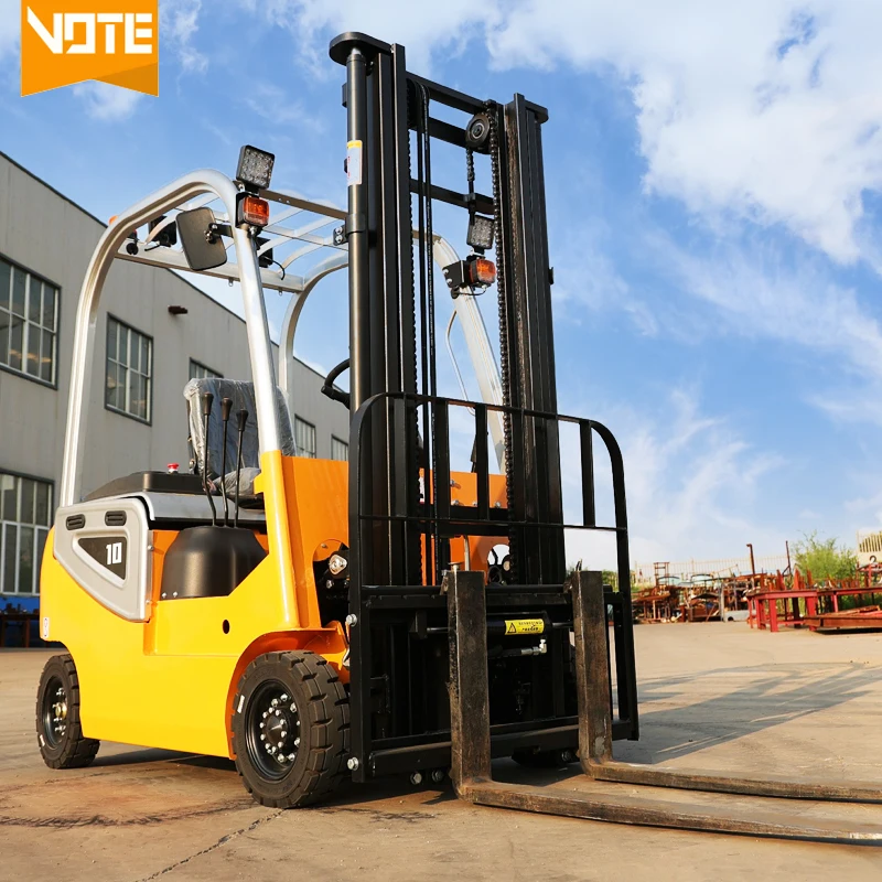 Hydraulic 2000kg Semi Electric Forklift Certification New Style 2 Ton Electric Forklift For Sale Portable