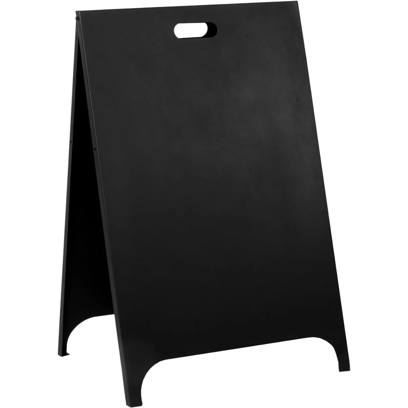 US Modern All Metal Double Sided A Frame Chalkboard Sidewalk Sign- 19 x 30 inch Magnetic Chalk Menu Board Restaurant & Vendor Di