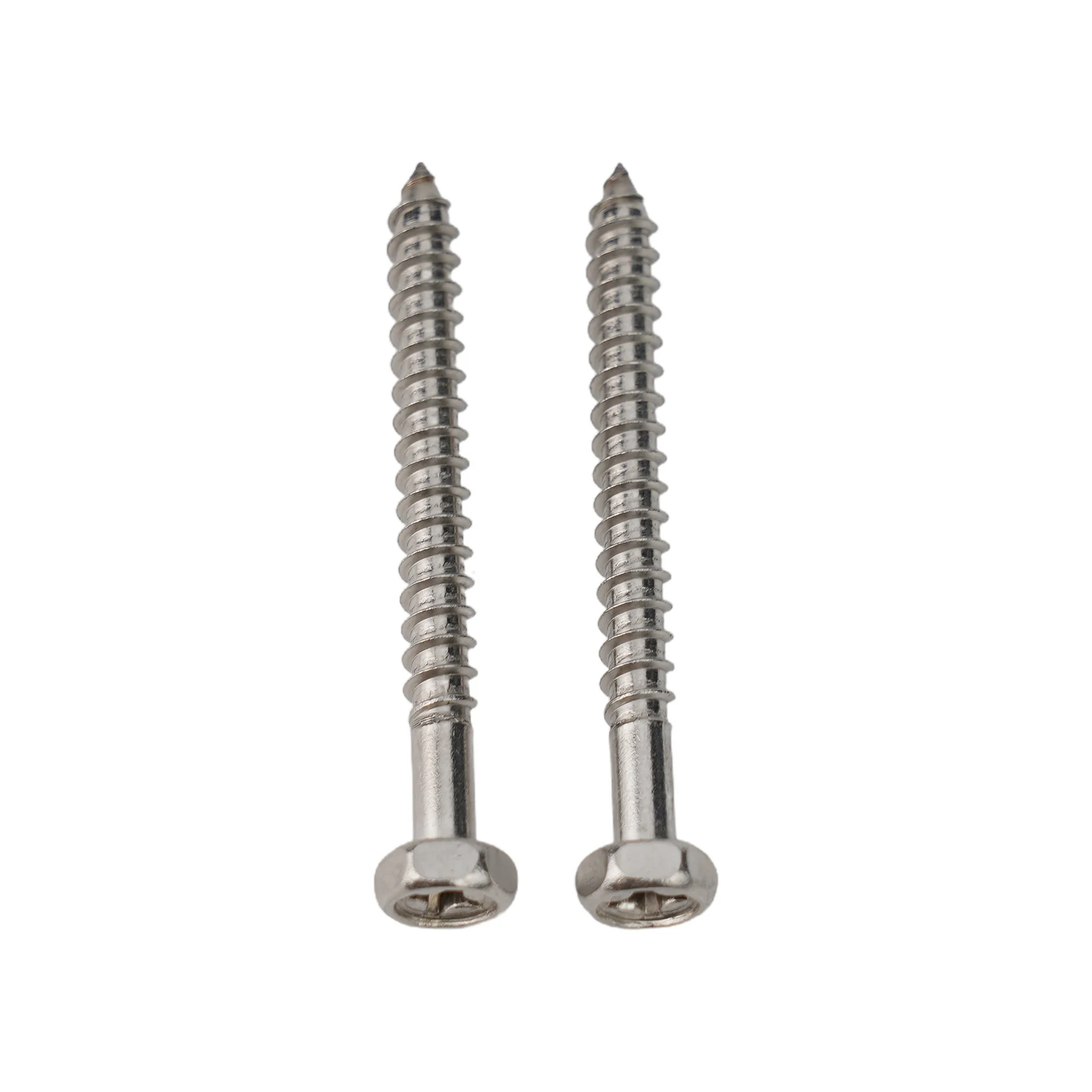 Toilet Pan Bidet Fixing Kit with Nylon Bushes & Screws for Secure Floor Installation - Wooden & Concrete Floors Compatible