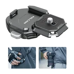 FALCAM F38 Camera Shoulder Strap Mount Quick Release for Shoulder Straps Kit V2, QR Plate Camera Tripod Mount Adapter