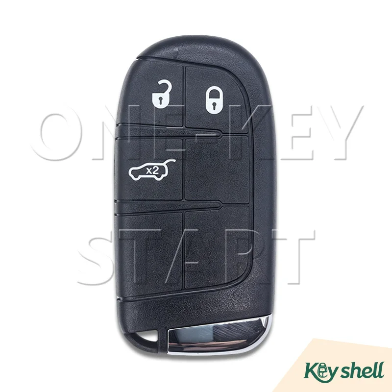 SIP22 Ersatzschlüsselgehäuse für Smartkey-Fernbedienung für Chrysler Jeep Compass Renegade Cherokee mit 2/3/4/5 Tasten – Detail 8