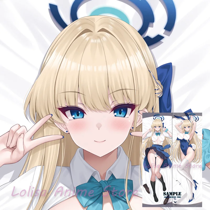 

Dakimakura Toki Blue Archive Anime Body Pillow Cover Double Sided Print Pillowcase Life Size Birthday Gifts