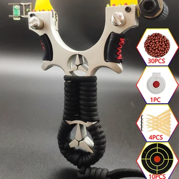 Laser Katapult Snelle Druk Slinger Geschoten Buiten Jagen En Schieten Tirachinas Super Potentiële Para Slingshot