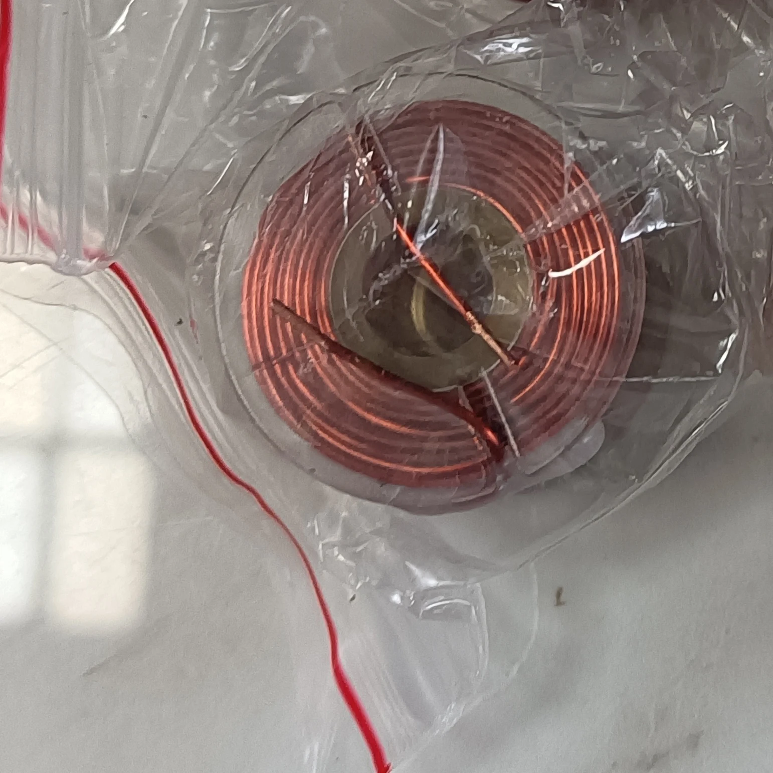 Inductor de cobre puro sin oxígeno, bobina de alambre de cobre para Inductor hueco divisor de frecuencia de Audio, diámetro del cable 0,8 0,33 MH y 0,18 MH