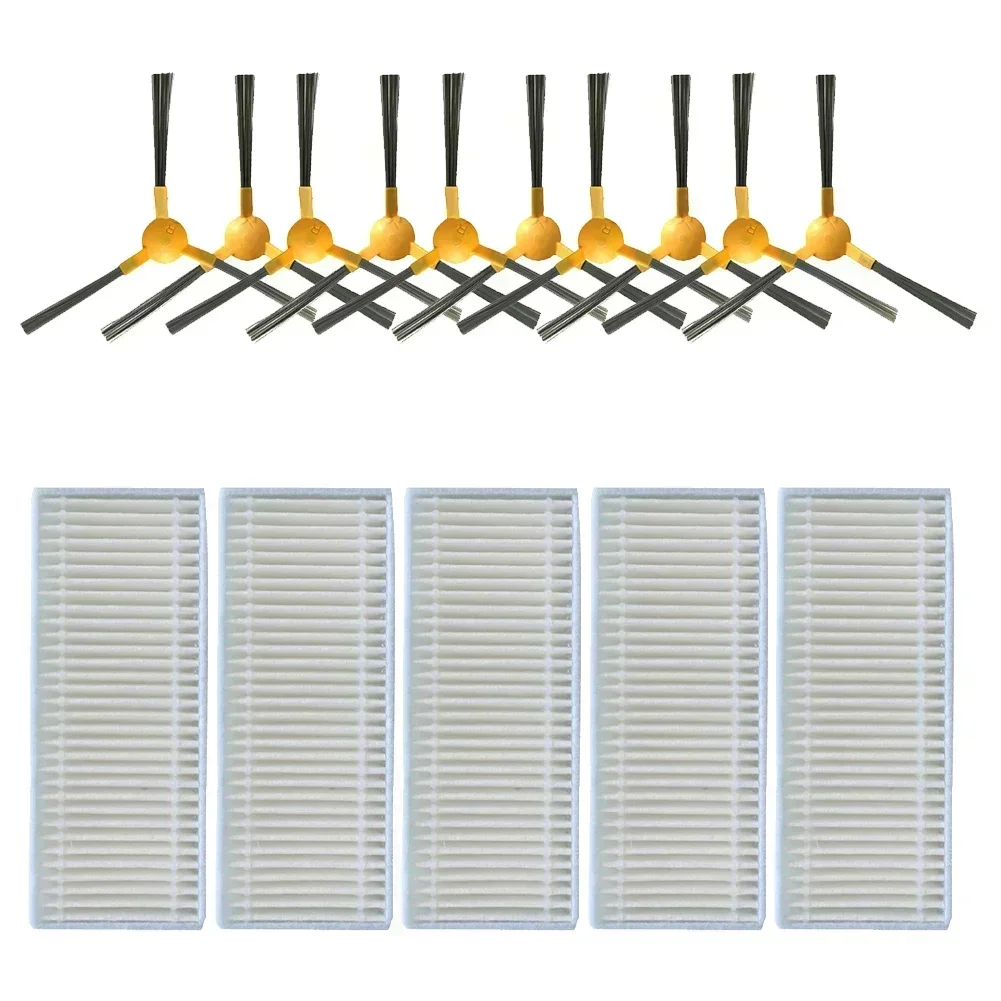 Filtro spazzola laterale per IKOHS S12 per attacco di ricambio per aspirapolvere robot T550W