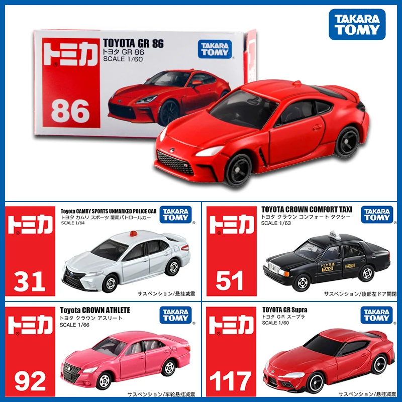 

Takara Tomy Tomica 1/64 Toyota collection Mini Diecast Alloy Model Car Toys Metal Sports Vehicles Various Styles Toy Gifts