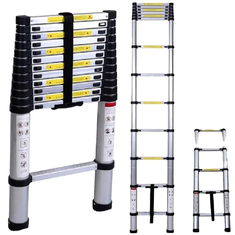 

Telescopic Combi Line Telescopic Ladder 3.8m Aluminium Multi Function 6063 With EN131