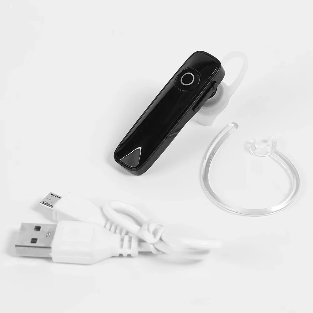 M165 سماعة بلوتوث لاسلكية صغيرة واحدة مع ميكروفون لسائقي السيارة #6