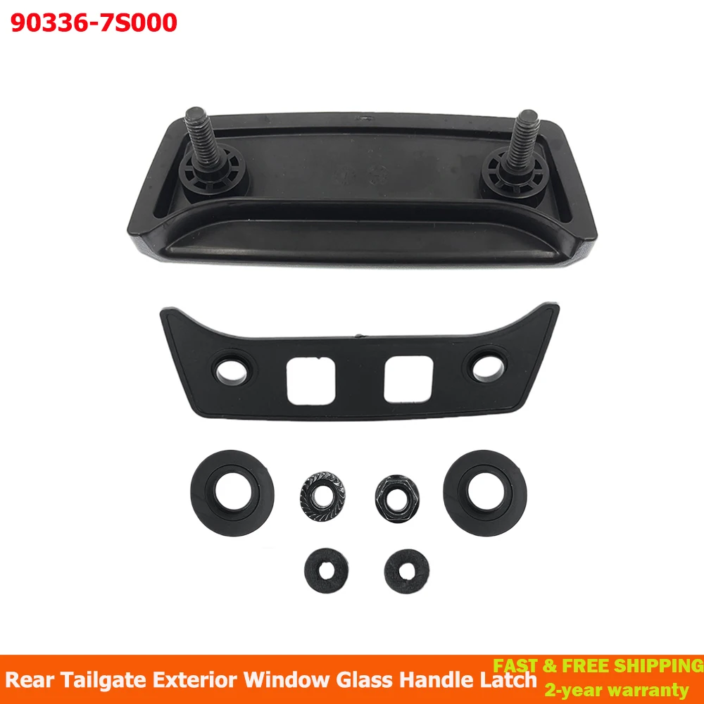 90336-7S000 For Nissan Armada Pathfinder Rear Tailgate Exterior Window Glass Handle Latch 903367S000