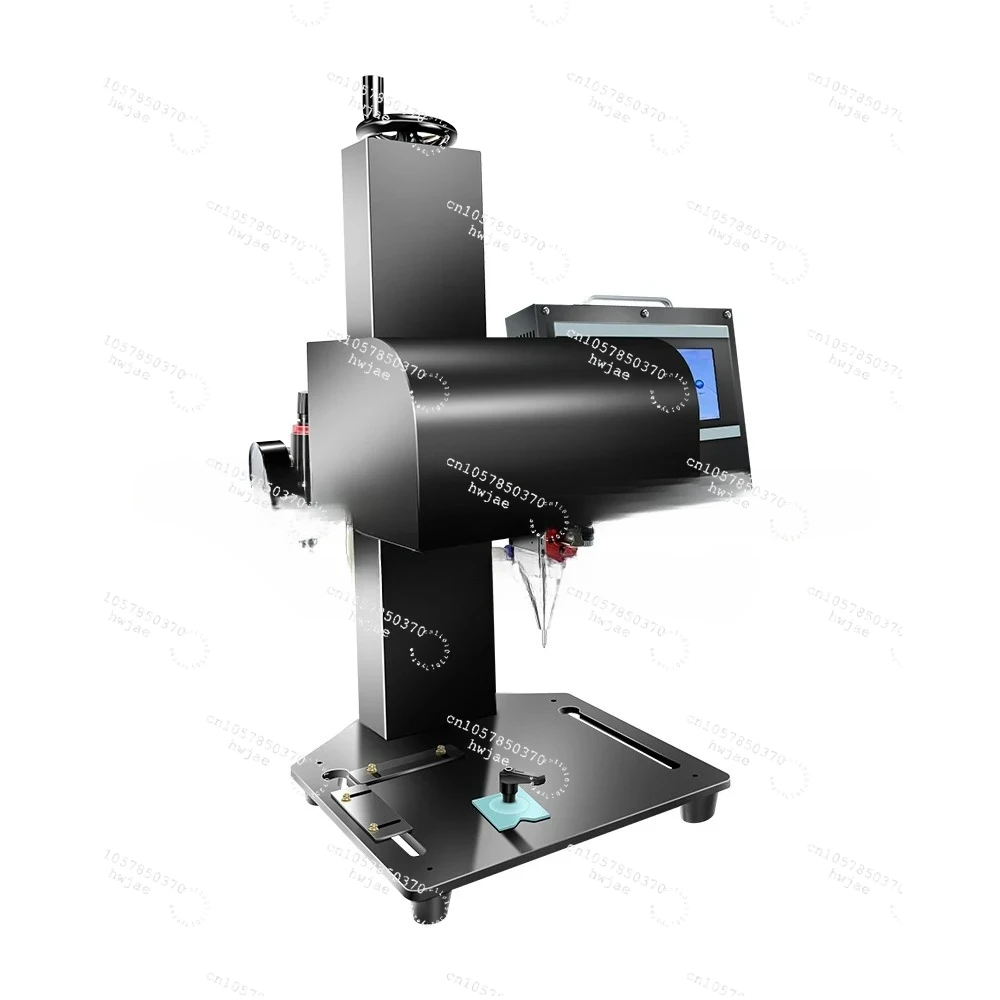 

CNC Pneumatic Dot Peen Marking Machine Metal Engraving Machinery for Nameplate Metal Serial Numbers Engraving Machine