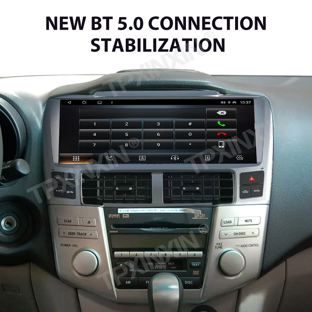 For Lexus RX330 RX350 2002-2007 Android Car Radio Multimedia Video Wireless Carplay Autoradio Stereo GPS Navigation Head Unit