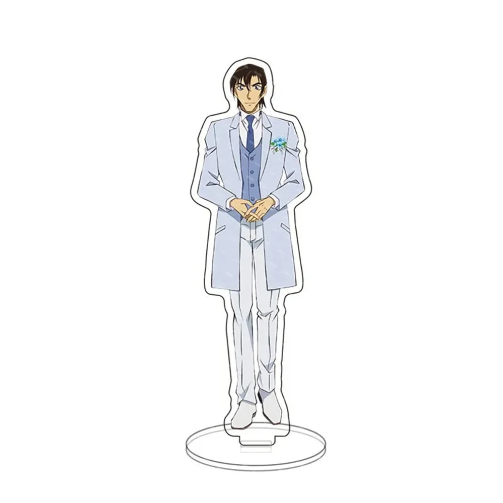 Detective Conan Anime Figure Acrylic Stand Cartoon Action Decoration Cosplay Model Plate Small Desktop Toy Bride Wedding Gift