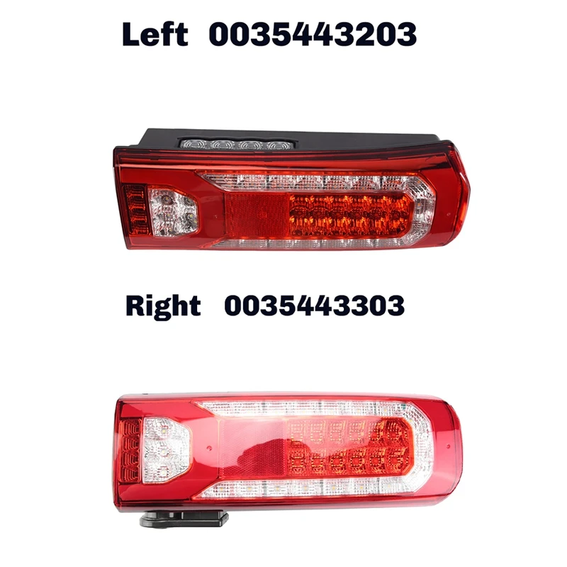 

24V Tail Light For Mercedes Actros Mp4 Mp5 LED Rear Lamps With Buzzer