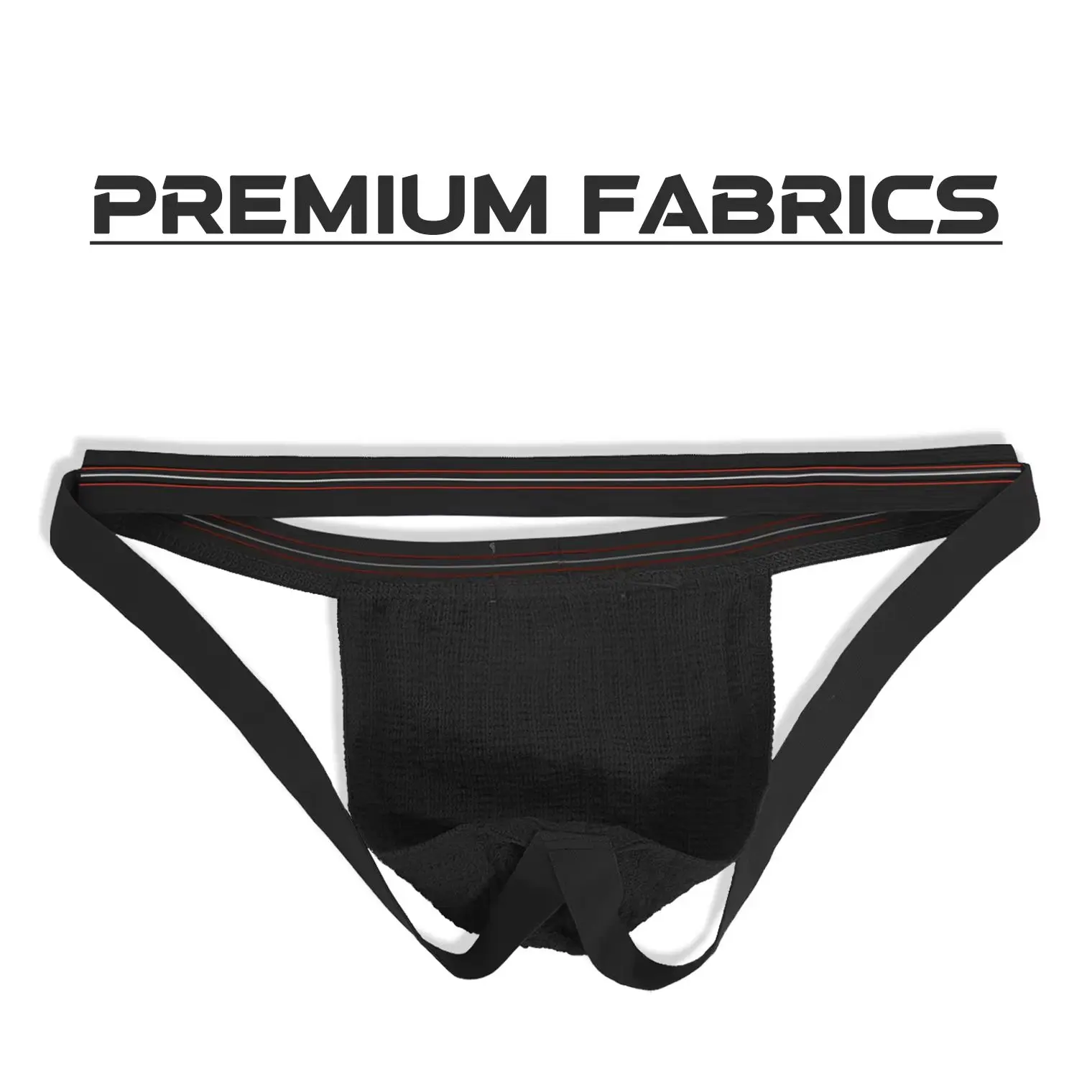 Men's Sexy Jockstrap Underwear Cotton Thongs with Mesh Pouch Briefs Gay Slip Homme Srting - Comfortable Men's Sexy Innerwear - view 2