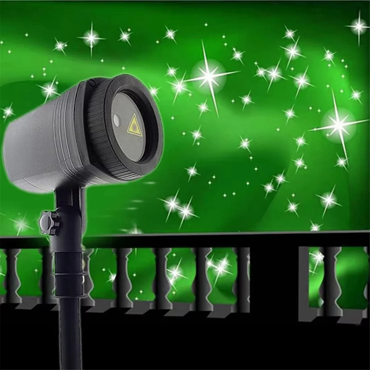 JABS-Laserprojector Landschapsverlichting Laserlamp Meteorenregen Ster Buiten Tuinfeest Podiumlicht Kerstversiering