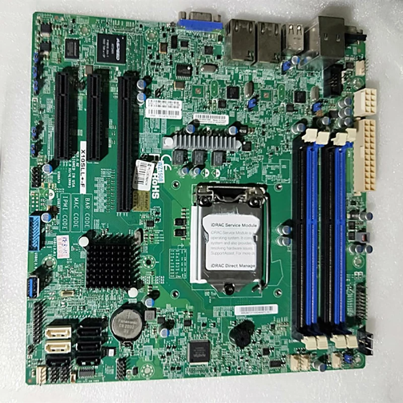 슈퍼마이크로 마더보드, X10SLL +-F LGA1150 메인보드, 완전 테스트 완료