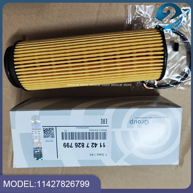 Car  Engine Oil Filter Element OEM 11427826799 For BMW 1 2 3 4 5 6 7 SERIES X3 F20 F22 F30 F33 F23 G01 G31 N52 N54 N55 N20 N46