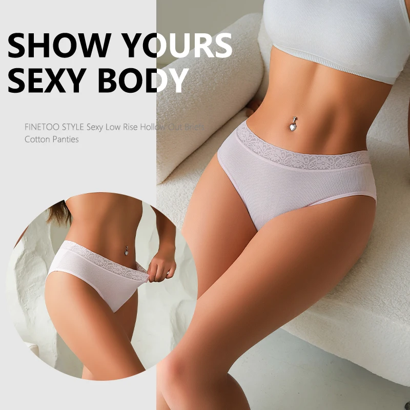 4 قطعة/المجموعة المرأة سلس مثير سراويل داخلية نسائية من الدانتيل بلون كبير الحجم الأم سراويل مريحة تنفس ملخصات مخطط الملابس الداخلية