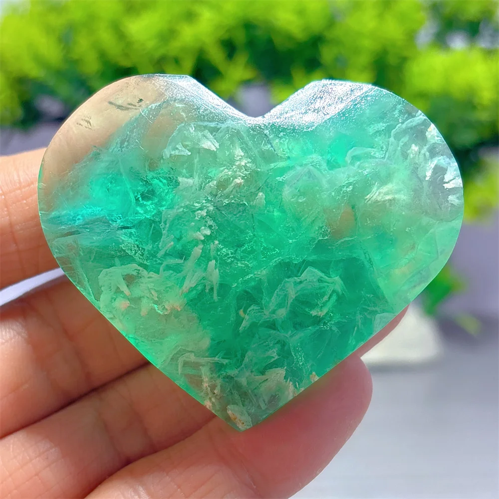 

Перо Флюорит Сердце Натуральный Кристалл Украшение Домашнего Сада Декор Комнаты Удача Кварцевый Камень Исцеляющая Энергия Любовь Подарки Ремесло