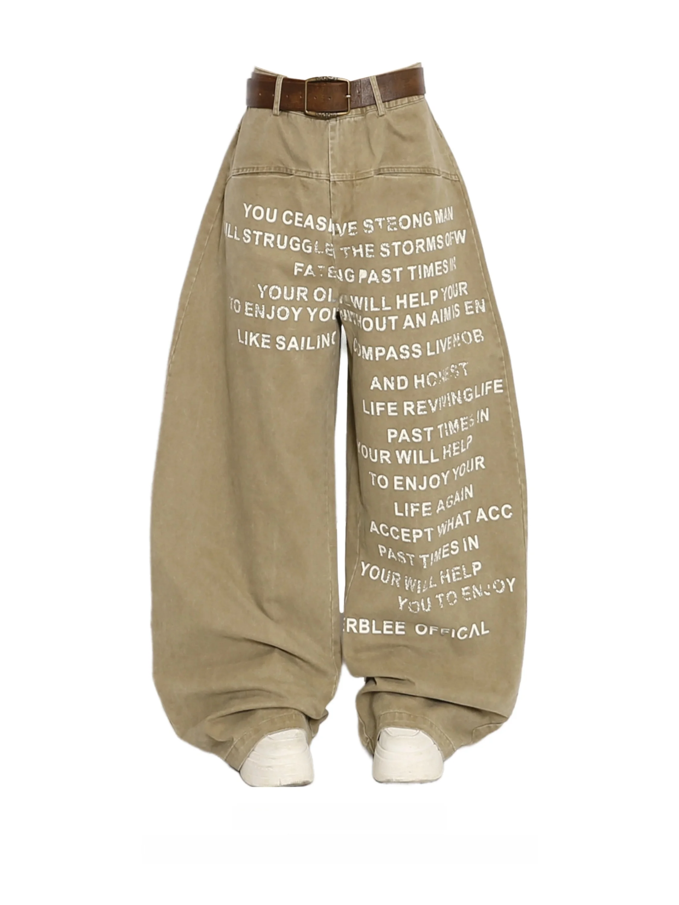 

Американские джинсы с принтом, женские, в стиле ретро, с широкими штанинами, свободные, стройнящие, с эффектом драпировки, с высокой талией, для уличной моды, повседневные