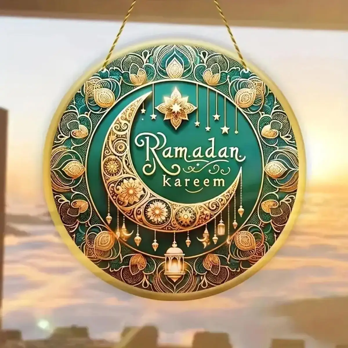 Ramadan Decoration Hanging Ornaments EID Mubarak Decor 2025 For Home Ramadan Kareem Islamic Muslim Party Eid Al Adha Gifts