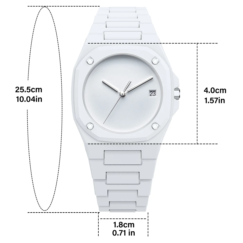 Montres en plastique légères pour hommes et femmes, montres classiques à quartz étanches pour hommes, nouvelle mode minimaliste