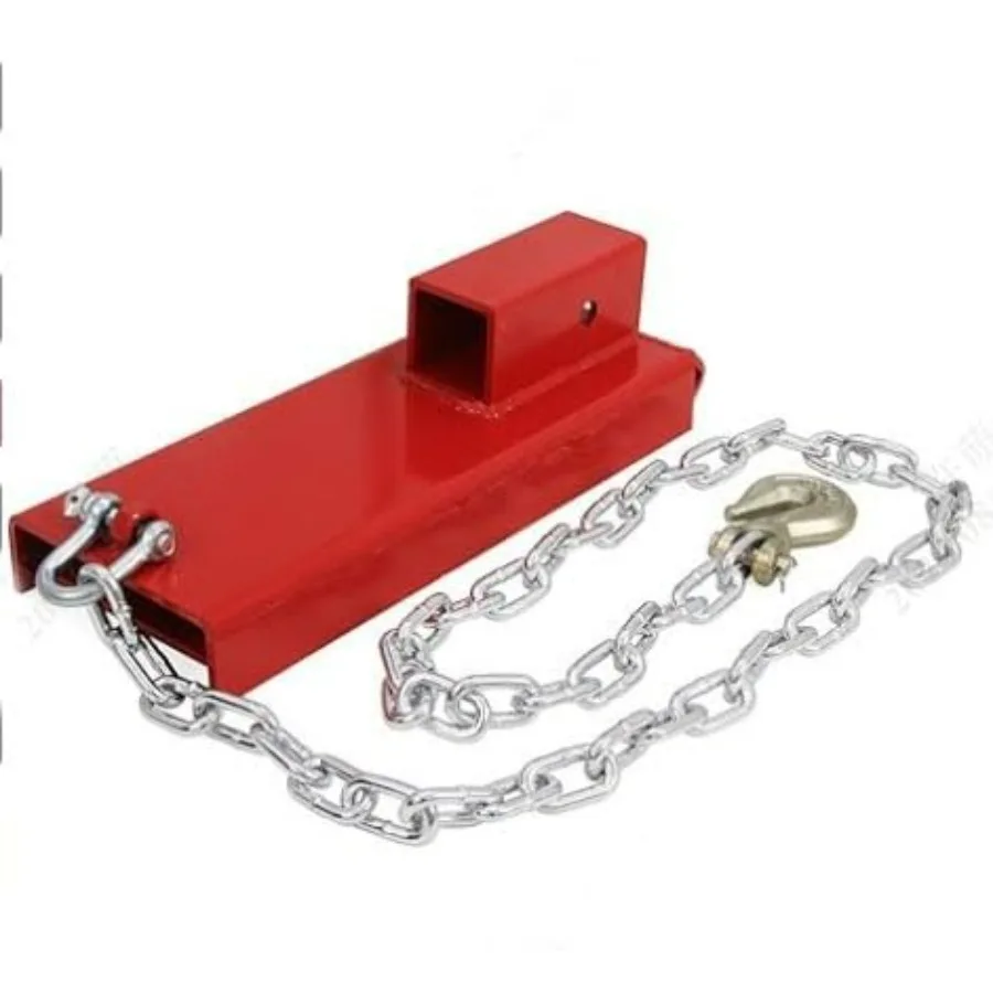 

Адаптер для буксировки паллетных вилочных погрузчиков 2-в-1 с цепью, черный, для тяжелых условий эксплуатации