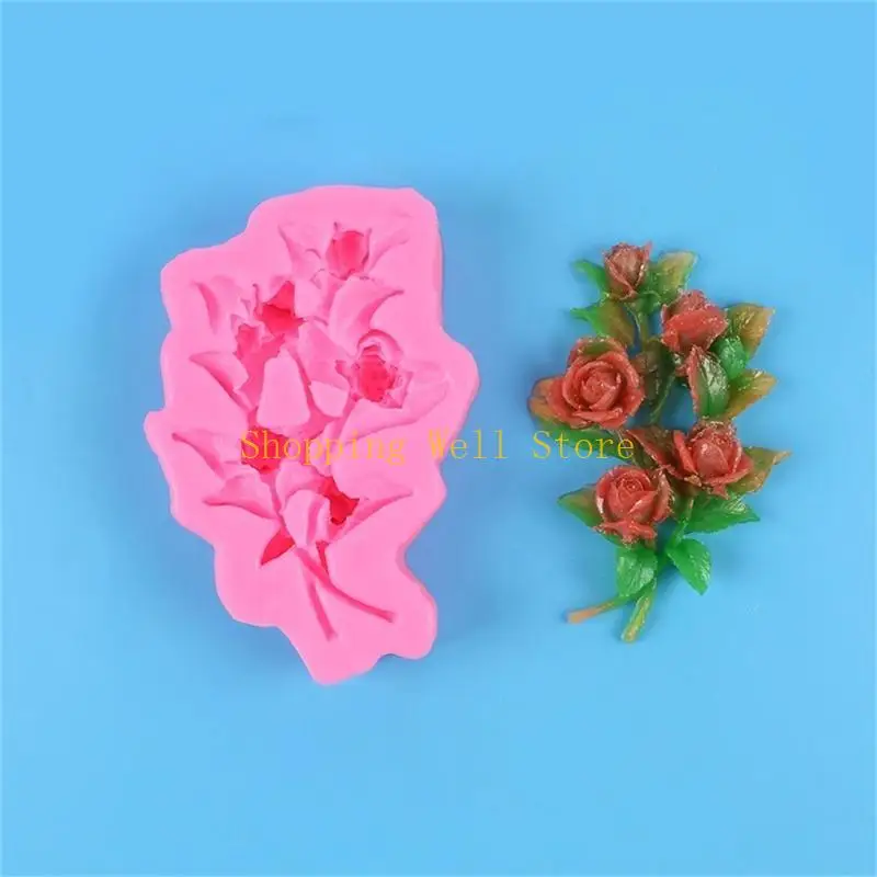 Moldes horno silicona kx4b moldes dulces en forma flor flores bricolaje para hornear entusiastas y