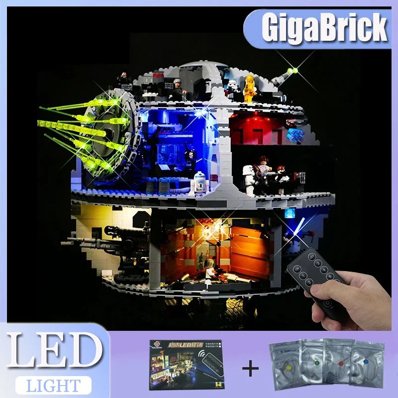 

luxury quality LED Lighting Set for Lego 75159 (Only Led Light,Without Blocks Model) Perfect Fit & Brilliant Glow