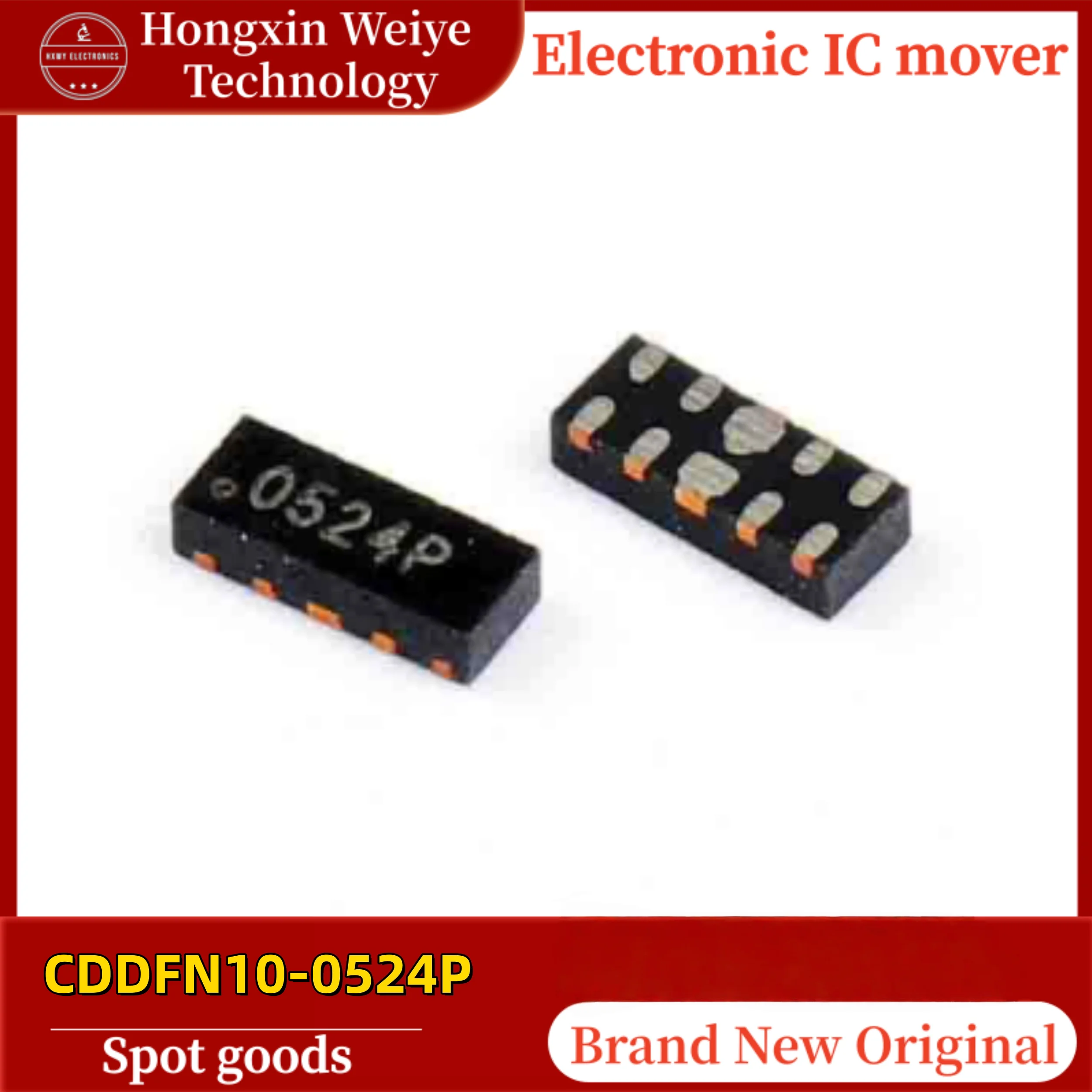 20/30 PCS CDDFN10-0524P 0524P DFN-10 ESD Protection Diode Brand New In Stock