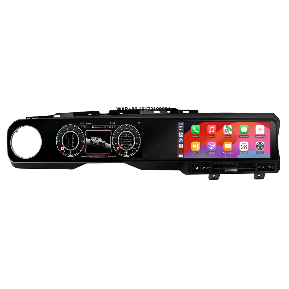 Radio for Wrangler 2018 2019 2020 2021 Navigation Touch Screen Multimedia Player Wireless Carplay Radio Auto Head Unit