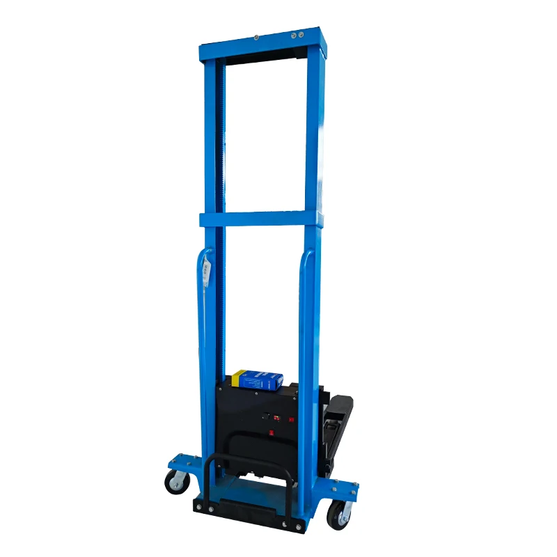 Portable Forklift 500kg 1000kg Self-loading Automatic Lifting Electric Manual Manual Stacker Forklift Automatic Stacker