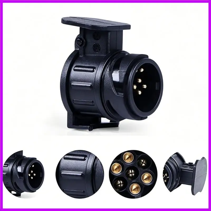 13 Pin to 7 Pin Towing Adaptor Trailer Truck Towbar Car Plug Adapter 12V Waterproof Electric Socket Converter Connector