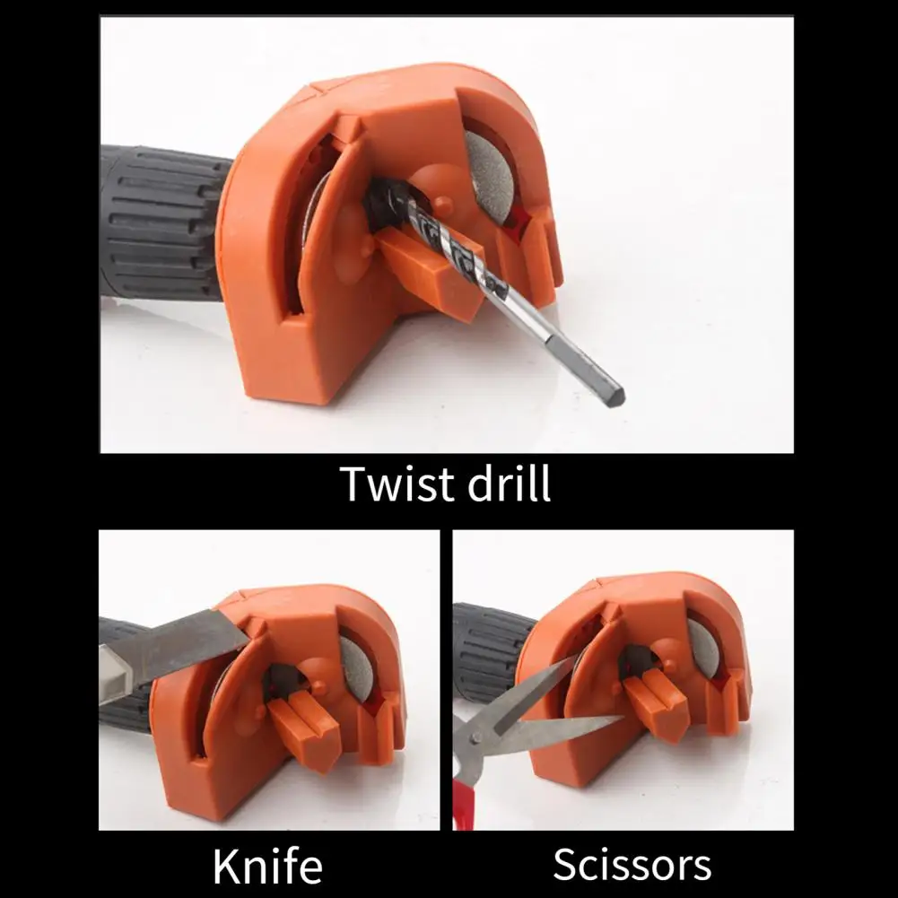 Drill Bit Grinding Tool Drill Bit Sharpener Drill Bit Grinder Sharpener High Hardness Portable Grinding Tool Reusable Electric