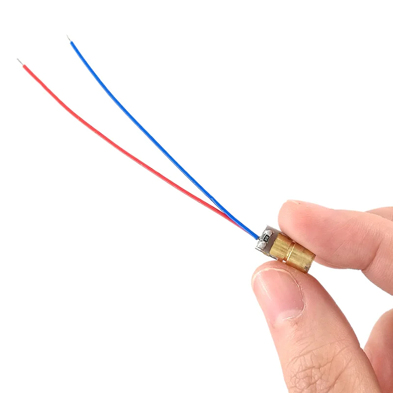 MCIGICM 600Pcs 5V 650nm 5mW Laser Red Dot Module red laser sight red laser diode pointer Hot sale