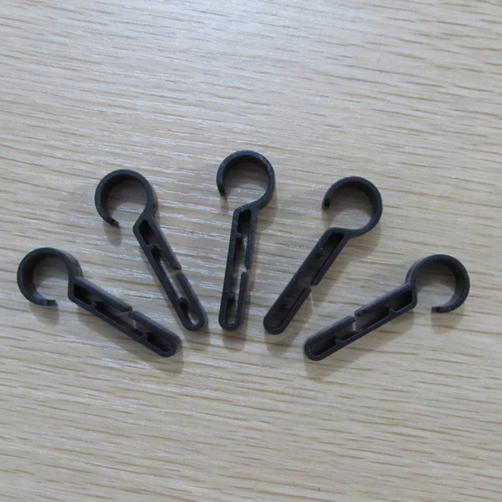 

8 Pcs Holder Seat Fasteners Clips Stop Black Retainer