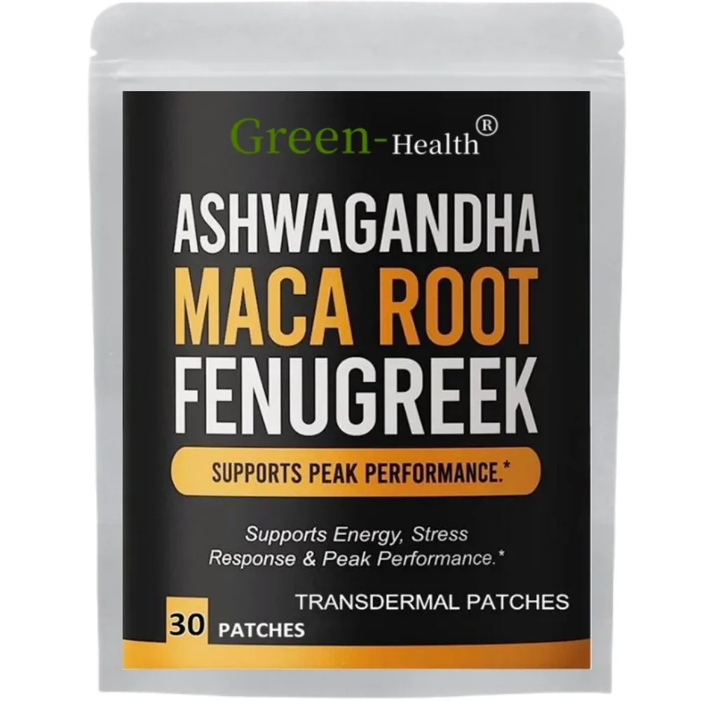 

Ashwagandha Maca Root Transdermal Patches for Men & Women - 30 Patches One Month Supply