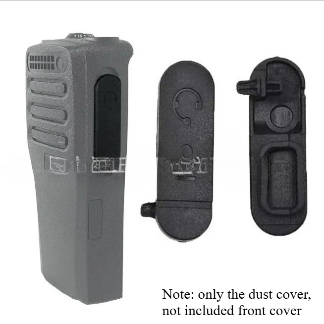 

100PCS Headset Dust Side Cover Earphone Jack Cover for Motorola XiR P3688 CP200D DEP450 DP1400 Portable Radio Walkie Talkie