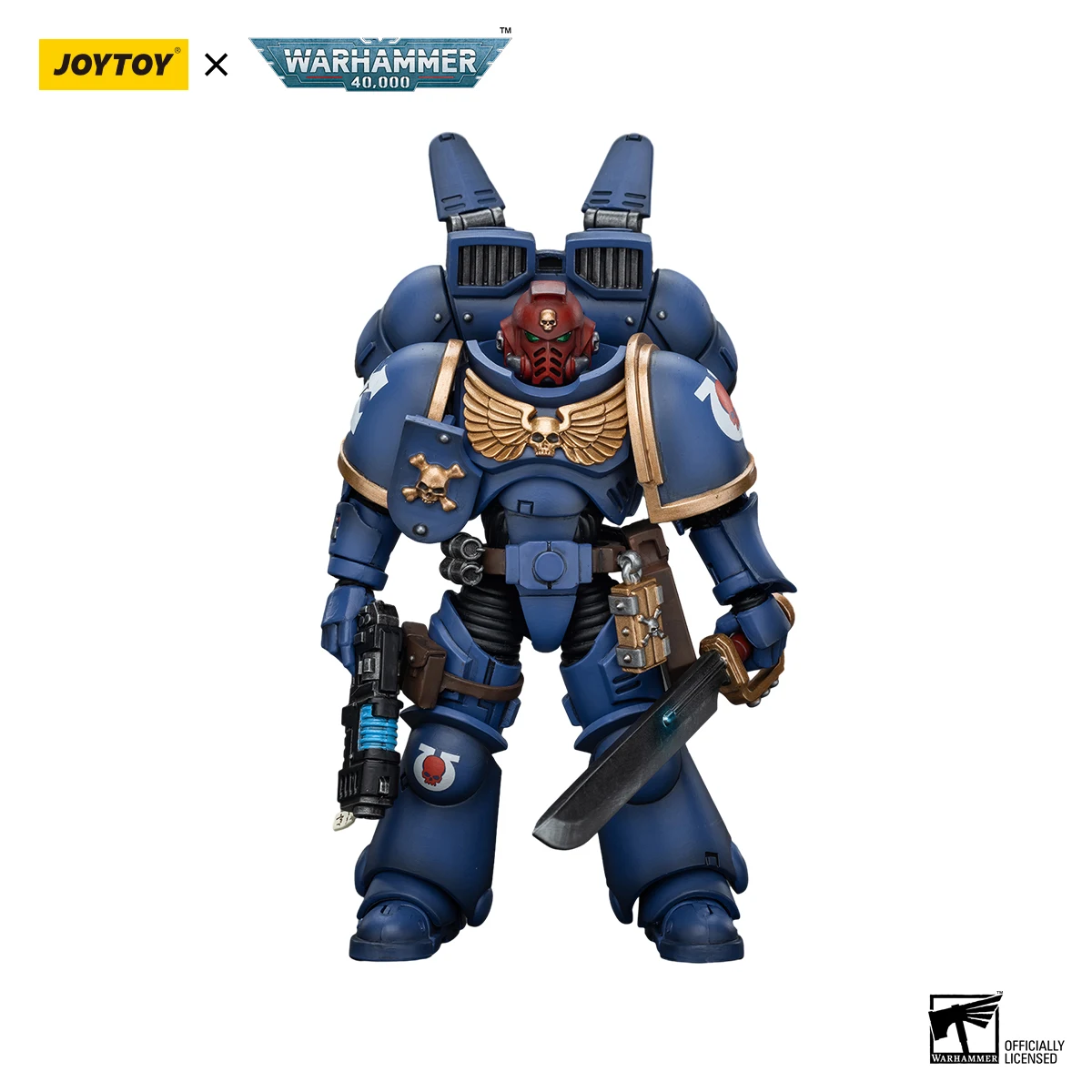 JOYTOY-Figura de Ação Warhammer, 40K, 1/18, Pacote de Salto Ultramarinos, Intercessores, Figuras Anime, Presente, Pré-Encomenda