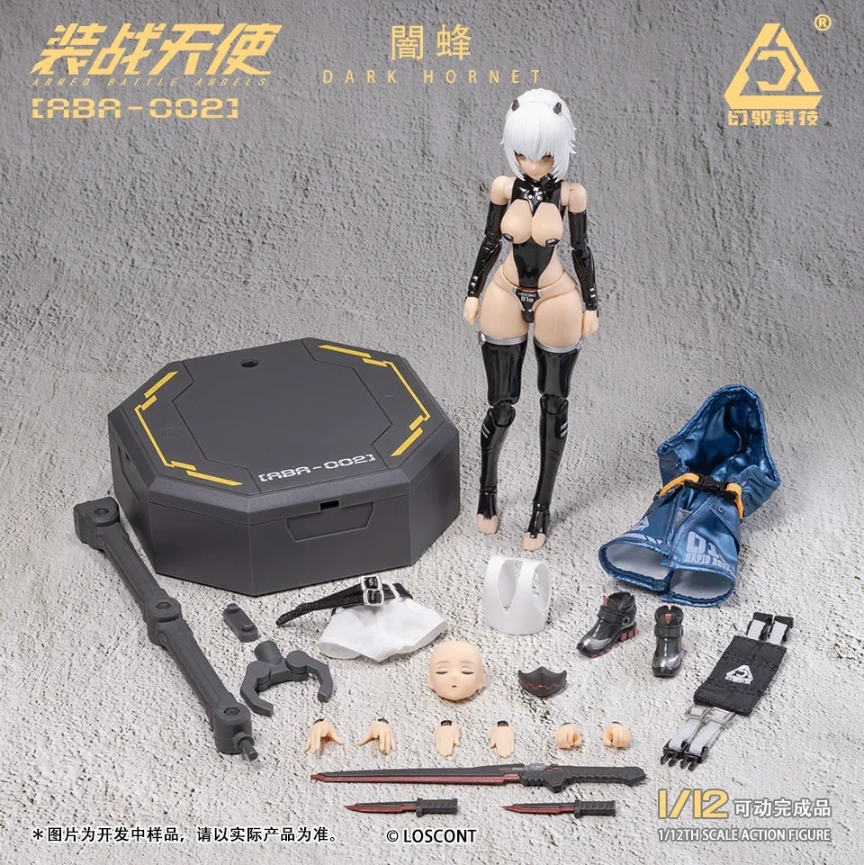 Original ABA-002 bataille ange série guêpe Action Anime Figure modèle à collectionner poupée Statue ornement jouets garçon cadeaux en Stock