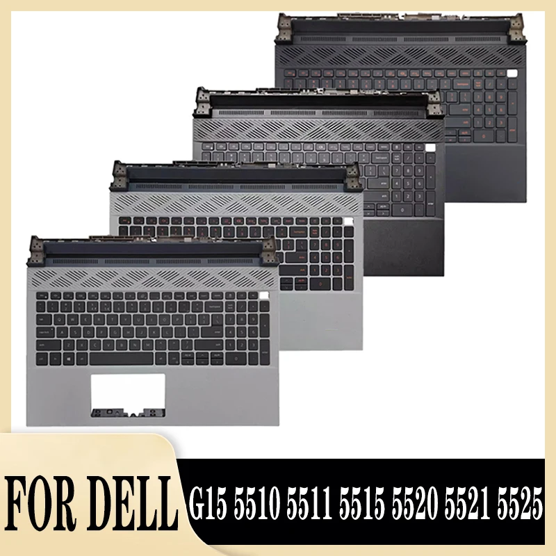 

Original For Dell Inspiron 15 G15 5510 5511 5515 Laptop Palmrest Case Keyboard US Version Upper Cover lightweight version