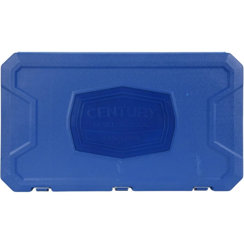 أداة حفر وأداة القرن - مجموعة أدوات وصنبور وقوالب كسور من الفولاذ الكربوني 98958، مجموعة أدوات مكونة من 58 قطعة - مجموعة أدوات لتطبيقات القطع اليدوية