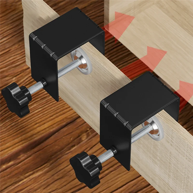 Lade Voorpaneel Installatie Klem Hardware Jig C Klem 3Mm Dikkere Lade Boorgat Geleider U Klem (4 Pack)