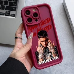 Rapper Anuel AA Phone Case for Xiaomi Redmi Note 13 12 12S 11 11S 10 9 8 Pro Plus A3 13C 12C 10C 9C 4G 5G Ladder Lens Cover