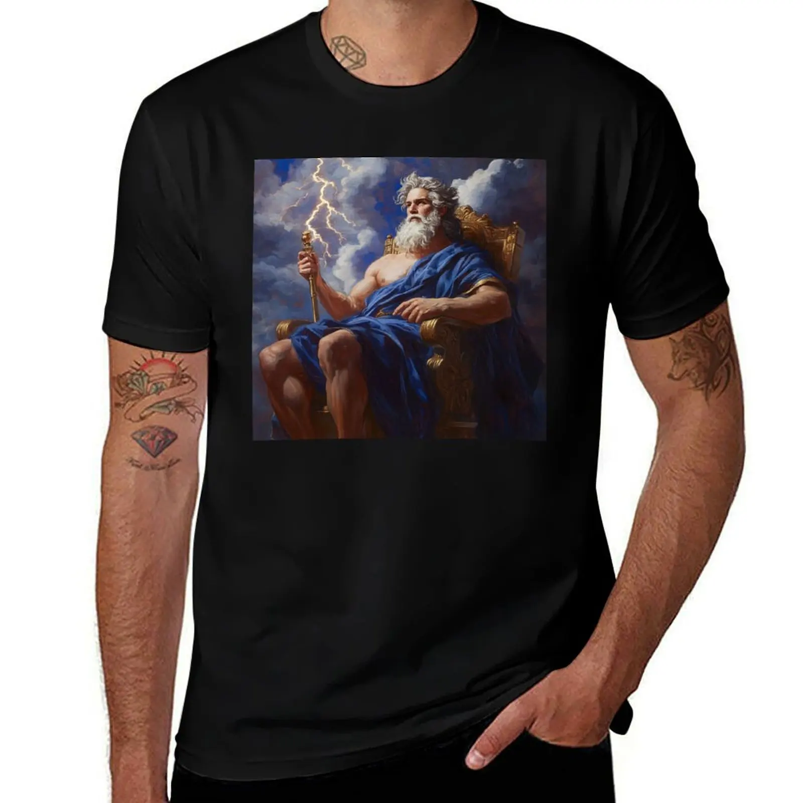 

Jupiter – King of the Roman Gods T-Shirt heavyweights oversizeds basketball graphic tees men t shirts high quality