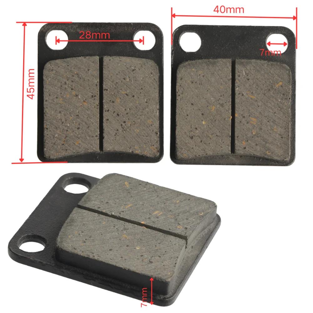1 Set Rear Disc Brake Pads for 50 70 90cc 110cc 125cc 140cc 150cc 160cc Pit Dirt Bike Chinese Kid ATV Quad Buggy.